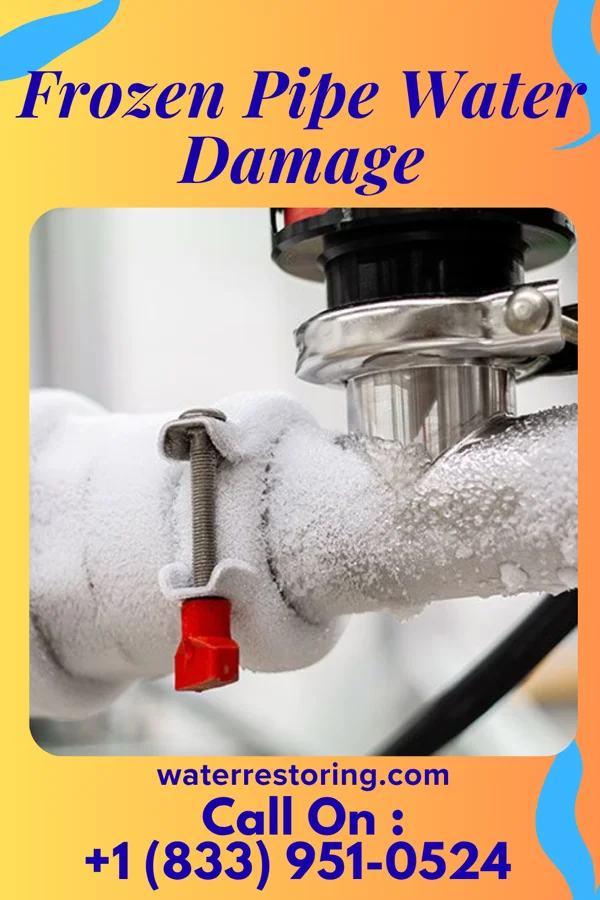 Frozen Pipe Water Damage in Mount Cobb, PA